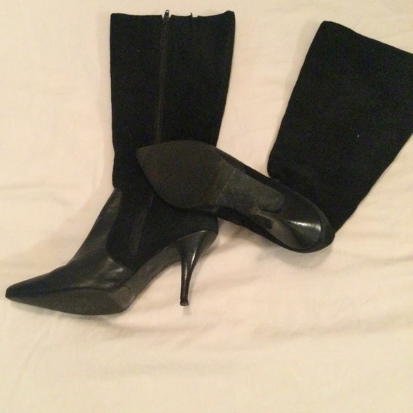 DIEGO DI LUCCA SUEDE AND LEATHER BOOTS. IMMACULATE CONDITION. - Picture 2 of 5
